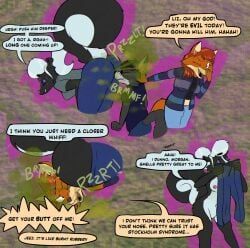 gassipons, annoyed, anthro, ass, assist