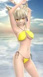 toyosatomimi_no_miko, ten_desires, touhou, hati_yukkuri_mmd, 1girls