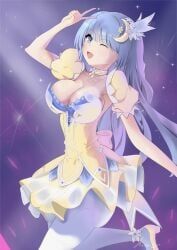 izayoi_miku, date_a_live, kuro1tanaka, breasts, female