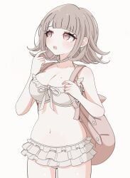 nanami_chiaki, danganronpa, danganronpa_2:_goodbye_despair, 1girls, backpack