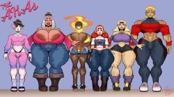 baun_(connthicc), chrys_(connthicc), daphne_(connthicc), draag_(connthicc), malika_(connthicc)