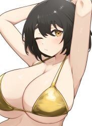 m55_(daebom), war_thunder, daebom, 1girls, arms_up