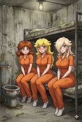 princess_daisy, princess_peach, princess_rosalina, mario_(series), nintendo