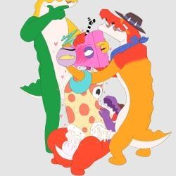 chad_(tadc), chad_(the_amazing_digital_circus), gummigoo_(tadc), gummigoo_(the_amazing_digital_circus), max_(tadc)