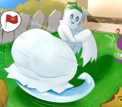 chomper_(pvz), ghost_pepper_(pvz), man_face_(roblox), wall-nut_(pvz), electronic_arts