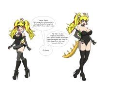 bowser, bowser_jr., bowsette, bowsette_jr., mario_(series)