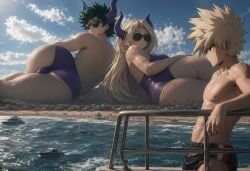bakugou_katsuki, izuku_midoriya, katsuki_bakugou, midoriya_izuku, mount_lady