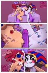 jax_(the_amazing_digital_circus), pomni_(the_amazing_digital_circus), ragatha_(the_amazing_digital_circus), the_amazing_digital_circus, aribujitosnsfw