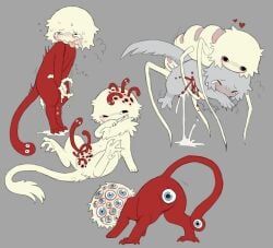 jejejunum, ambiguous_gender, anthro, anus, arthropod