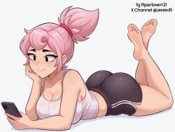 janet_(brawl_stars), brawl_stars, piperloverr21, 1girls, ass