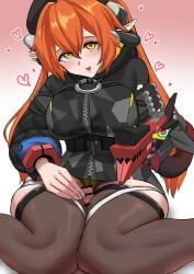 magus_(zenless_zone_zero), orphie_magnusson, zenless_zone_zero, 1girl, 1other