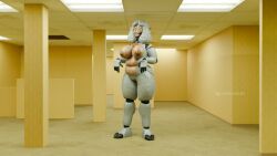 sha_(twf), the_backrooms, the_walten_files, animatronic, anthro