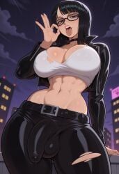 nico_robin, one_piece, marivista, 1futa, 1futanari