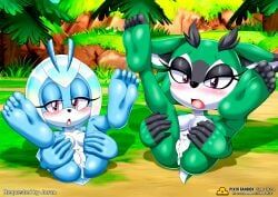 clove_the_pronghorn, jewel_the_beetle, sega, sonic_(series), sonic_the_hedgehog_(series)