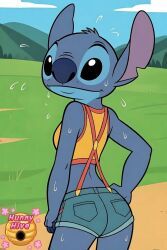 misty_(pokemon), stitch, stitch_(lilo_and_stitch), disney, lilo_and_stitch