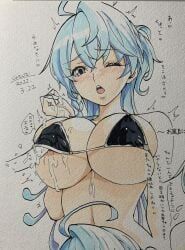 cagliostro_(symphogear), senki_zesshou_symphogear, cototiworld, 1girls, boobs