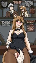 holo_(spice_and_wolf), kraft_lawrence, spice_and_wolf, apoelayoshi7, 1boy