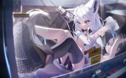 kurokami_fubuki, shirakami_fubuki, hololive, hololive_gamers, hololive_gen_1