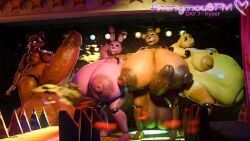 bonnie_(fnaf), chica_(fnaf), foxy_(fnaf), freddy_(fnaf), five_nights_at_freddy's
