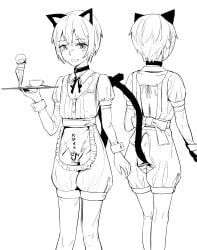 hakuyagen_(yoronbi), neko_shota_ten_(hakuyagen), 1boy, anal_tail, animal_collar