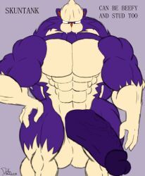 generation_4_pokemon, pokemon_(species), skuntank, nintendo, pokemon