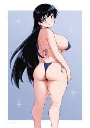 arato_nagi, ruri_no_houseki, unsfrau, 1girl, ass