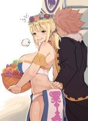 lucy_heartfilia, natsu_dragneel, fairy_tail, joshdinobarney, 1boy