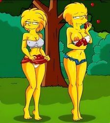 lisa_simpson, maggie_simpson, the_simpsons, croc_(artist), tufos