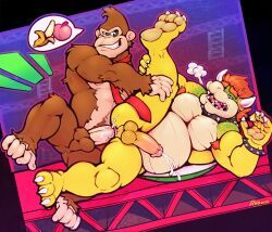 bowser, donkey_kong, koopa, donkey_kong_(series), mario_(series)