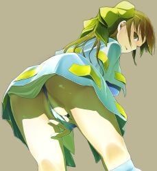 trisha_foster, yuukyuu_gensoukyoku, himizuki_kazusa, 1girl, ass