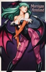 morrigan_aensland, darkstalkers, marvel_vs._capcom, artist_request, bat_print