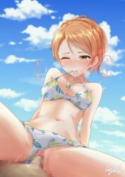 hojo_karen, idolmaster, idolmaster_cinderella_girls, cyde, 1boy