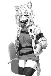 utage_(arknights), arknights, a_tea, 1girl, animal_ear_fluff