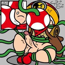 captain_toad, piranha_plant, toad_(mario), mario_bros, nintendo