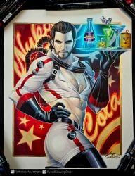 danse_(fallout_4), paladin_danse, fallout, fallout_4, crossdressing