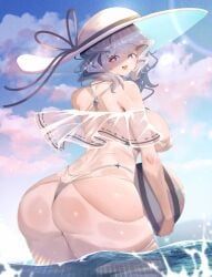 merlin_prismriver, touhou, ass_focus, curvy, from_behind