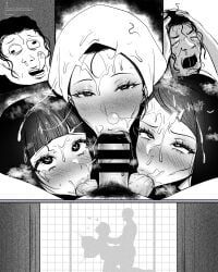 kamado_hanako, kamado_kie, kamado_nezuko, kamado_tanjurou, demon_slayer