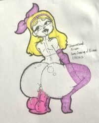 nirami, youtube, squirrellewds, ass, blonde_hair