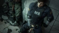 carlos_oliveira, leon_scott_kennedy, resident_evil, resident_evil_2_remake, resident_evil_3_remake