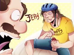 jeffy_(sml), marvin_(sml), sml, 2boys, blood
