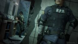 carlos_oliveira, leon_scott_kennedy, resident_evil, resident_evil_2_remake, resident_evil_3_remake