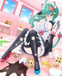 honeybun_(rosedoodle), rosedoodle_(vtuber), vchiban, 1girl, 1girls