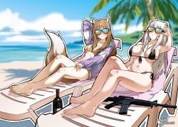 holo, shishiro_botan, hololive, spice_and_wolf, nisp_art