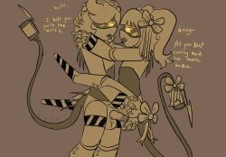 j_(murder_drones), murder_drones, wywyrm, 1boy, 1boy1girl