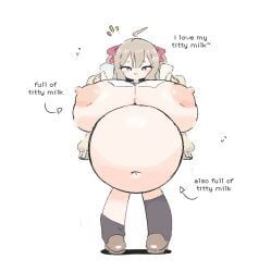 neuro-sama, o-bisu, ass_expansion, breast_milk, drinking_milk