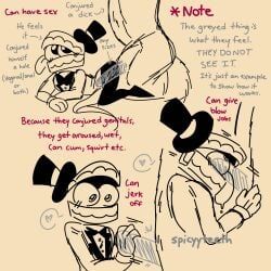 caine_(the_amazing_digital_circus), kinger_(the_amazing_digital_circus), the_amazing_digital_circus, spicyyteeth, 2boys
