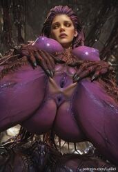 queen_of_blades, sarah_kerrigan, zerg, starcraft, starcraft_2