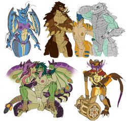 akantor, ceanataur, chameleos, great_wroggi, pukei-pukei