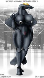 whitetail-designs, aeromorph, aircraft, anthro, breasts