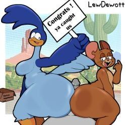 jerry_mouse, road_runner_(looney_tunes), looney_tunes, metro-goldwyn-mayer, tom_and_jerry